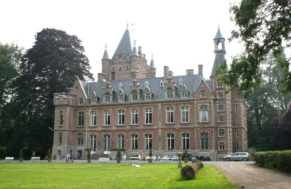Castle of Louvignies, Soignies, Belgium, Belgium